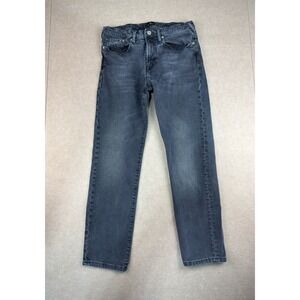 PS‎ Paul Smith Jeans Men's 30 Tapered Fit Black Wash Organic Cotton Denim GOTS